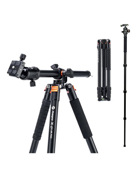 Trípode Fotopro X-go HR Pro+ 158.74 cm Aluminio 360 Trípode Fotopro X-go HR Pro+ 158.74 cm Aluminio 360