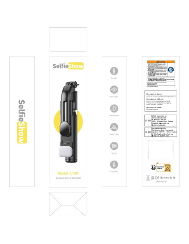 Trípode para Selfie SelfieShow L13D con 2 Luces LED Ajustables