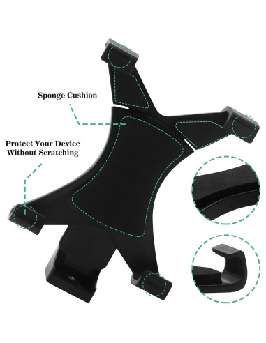 Soporte Universal para Tablet Acuvar con Adaptador para Trípode