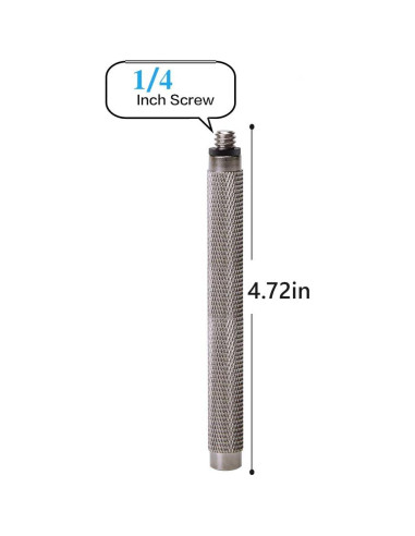 Varilla Extensora Universal KOROAO 12 cm para Trípode