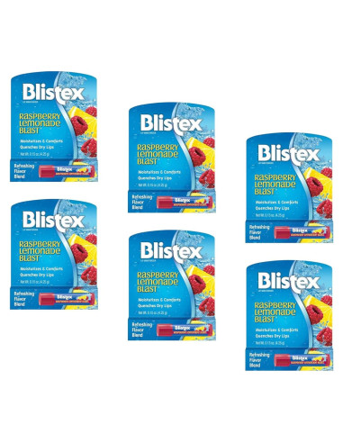 Blistex Protector Labial Limón y Frambuesa 6 Unidades 4.25g