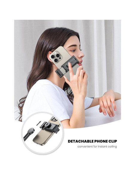Trípode Automático ANXRE 360 para Teléfono 4''-7'' Negro Trípode Automático ANXRE 360 para Teléfono 4''-7'' Negro