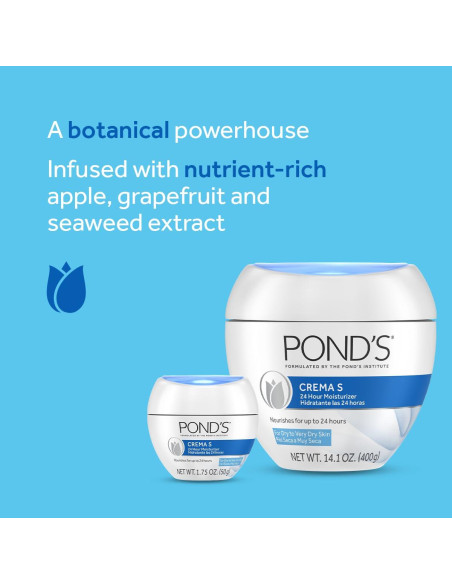 Crema Hidratante Facial POND'S 400 ml para Piel Seca Crema Hidratante Facial POND'S 400 ml para Piel Seca