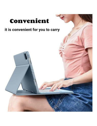Funda Teclado Inalámbrico AnMengXinLing para iPad 11" 2025/10" 2022