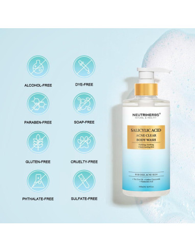Jabón Corporal Anti Acné Neutriherbs 500ml - Aroma Pomelo