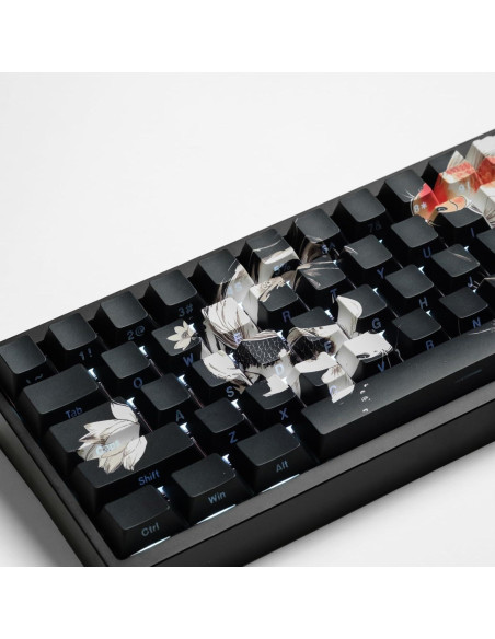 Juego de Teclas PBT Lucky Koi 130 Teclas para Teclado Mecánico Juego de Teclas PBT Lucky Koi 130 Teclas para Teclado Mecánico