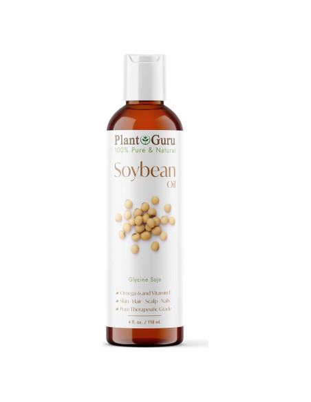 Aceite de Soja 118 ml Prensado en Frío 100% Puro Plant Guru Aceite de Soja 118 ml Prensado en Frío 100% Puro Plant Guru