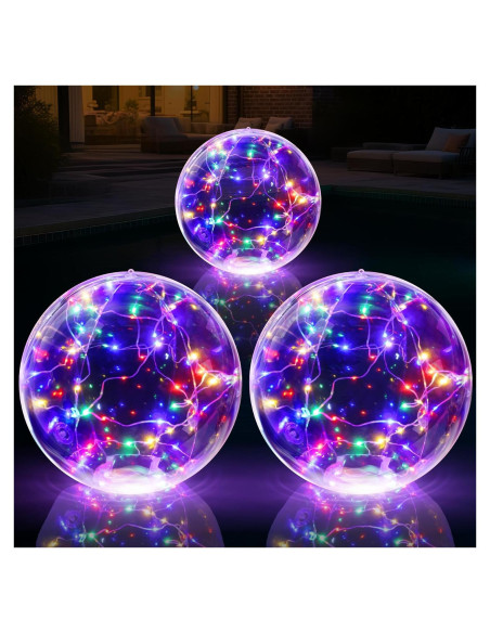 Luces Flotantes Solares para Piscina Niceput 35 cm IP68 Luces Flotantes Solares para Piscina Niceput 35 cm IP68