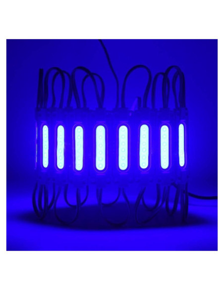 100 Módulos LED 12V IP65 Luz de Reemplazo para Carteles 100 Módulos LED 12V IP65 Luz de Reemplazo para Carteles