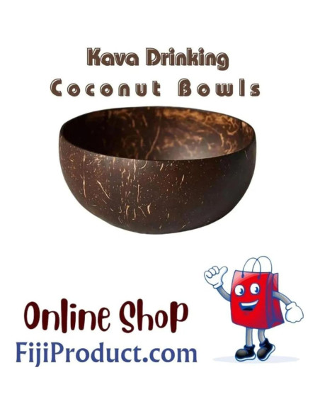 Taza de Kava de Coco 100% Natural - 2 Tazas con Mango de Madera Taza de Kava de Coco 100% Natural - 2 Tazas con Mango de Madera