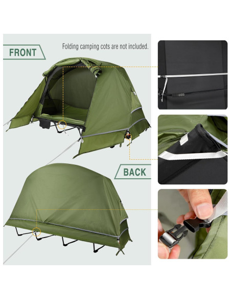 Tienda de Camping Plegable REDCAMP SP10202 para 1 Persona Tienda de Camping Plegable REDCAMP SP10202 para 1 Persona