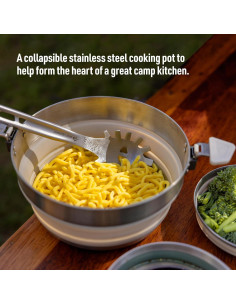 Olla Plegable de Acero Inoxidable 5 Litros Sea to Summit 2
