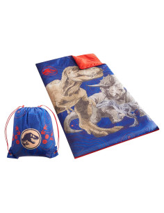 Saco de Dormir Infantil Idea Nuova Jurassic World 76x137 cm