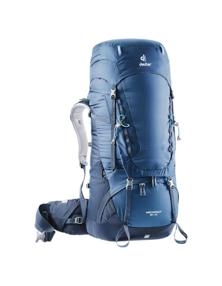 Mochila Deuter Aircontact 55+10 Medianoche-Navy 65L Mochila Deuter Aircontact 55+10 Medianoche-Navy 65L