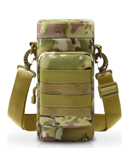 Bolsa Táctica Molle VIIDOO para Botella de Agua 27x11cm Bolsa Táctica Molle VIIDOO para Botella de Agua 27x11cm
