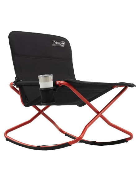 Silla Mecedora Plegable Coleman Cross Rocker para Exterior Silla Mecedora Plegable Coleman Cross Rocker para Exterior