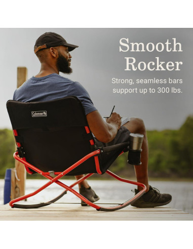 Silla Mecedora Plegable Coleman Cross Rocker para Exterior