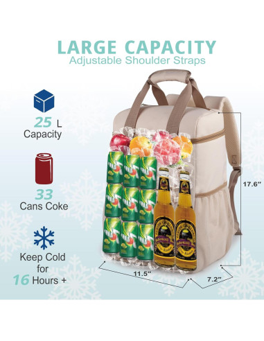 Mochila Enfriadora Bunnychill B-LCB05-2 Aislada 11.89L