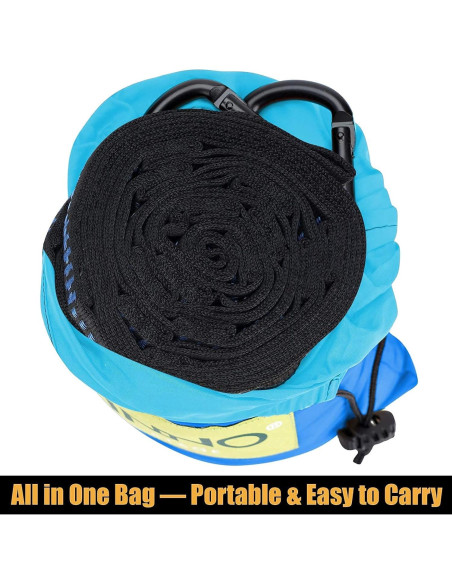 Hamaca de Camping Doble Inno Stage - Nylon 210T Azul Hamaca de Camping Doble Inno Stage - Nylon 210T Azul