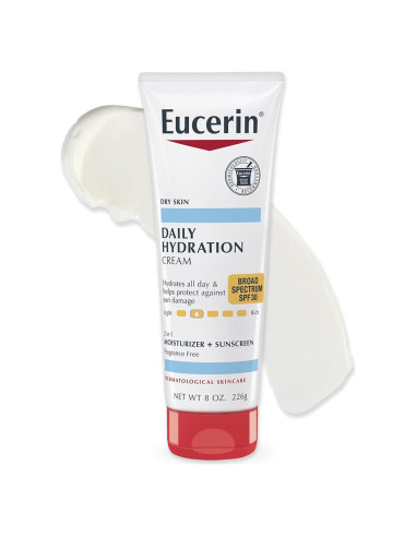 Crema Corporal Eucerin Hidratación Diaria SPF 30 226.8 g