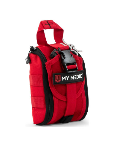 Kit de Primeros Auxilios Mi Medic TFAK Rojo - 35 Elementos