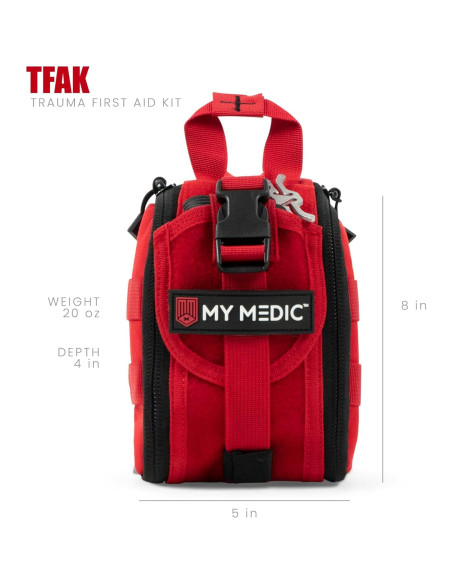 Kit de Primeros Auxilios Mi Medic TFAK Rojo - 35 Elementos Kit de Primeros Auxilios Mi Medic TFAK Rojo - 35 Elementos