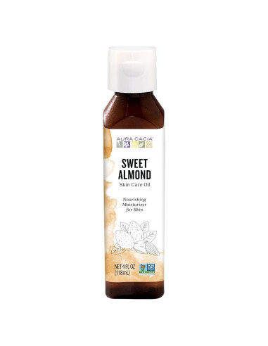 Aceite de Almendra Dulce Aura Cacia 118 ML - Hidratante Natural
