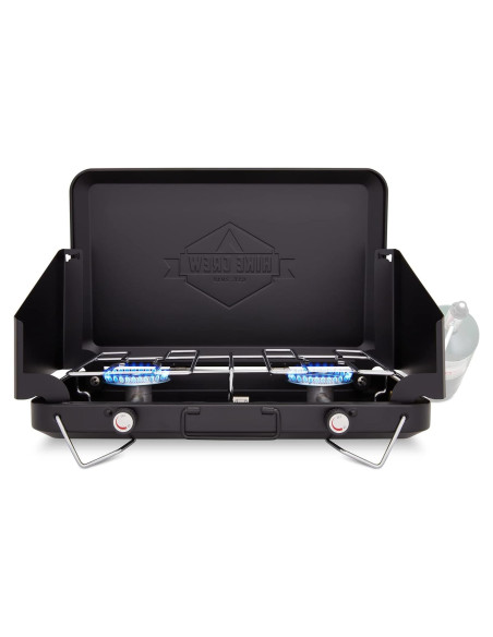 Estufa de Camping Hike Crew Doble Quemador a Gas 20,000 BTU Estufa de Camping Hike Crew Doble Quemador a Gas 20,000 BTU