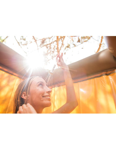 Cerca de Ducha Camping Advanced Elements Beige Plata