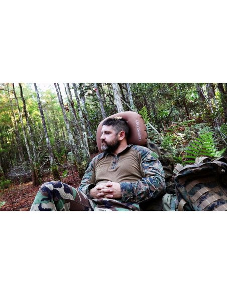 Almohada Inflable TREKOLOGY ALUFT 2.0 para Camping - Compacta y Ergonómica Almohada Inflable TREKOLOGY ALUFT 2.0 para Camping - Compacta y Ergonómica