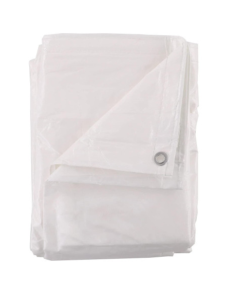 Lona Ignífuga Kotap 15x20 Pies Blanca FR-1520 para Construcción Lona Ignífuga Kotap 15x20 Pies Blanca FR-1520 para Construcción
