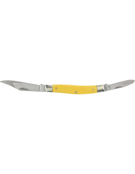 Cuchillo de Bolsillo Viejo Temporizador 8OTY Amarillo 17.5cm Cuchillo de Bolsillo Viejo Temporizador 8OTY Amarillo 17.5cm