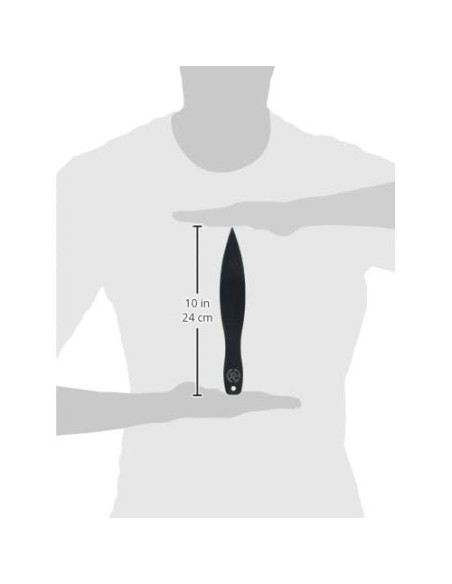 Cuchillos de Lanzamiento Cold Steel CS-80STKA3Z 25.4 cm Acero 1055 Cuchillos de Lanzamiento Cold Steel CS-80STKA3Z 25.4 cm Acero 1055