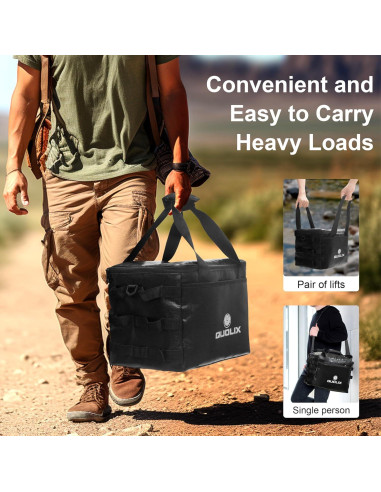 Bolsa de Almacenamiento Grande QUOLIX a Prueba de Agua y Fuego