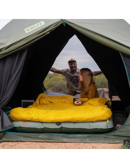 Cama de Aire Kelty Kush Queen 200x142 cm con Bomba Eléctrica Cama de Aire Kelty Kush Queen 200x142 cm con Bomba Eléctrica