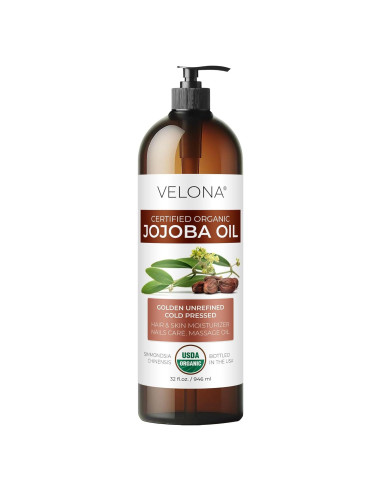 Aceite de Jojoba Orgánico Velona 946 ml - Puro y Natural