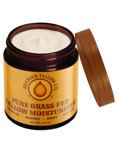 Hidratante Facial Natural Branded Tallow 4oz - Grasa de Res