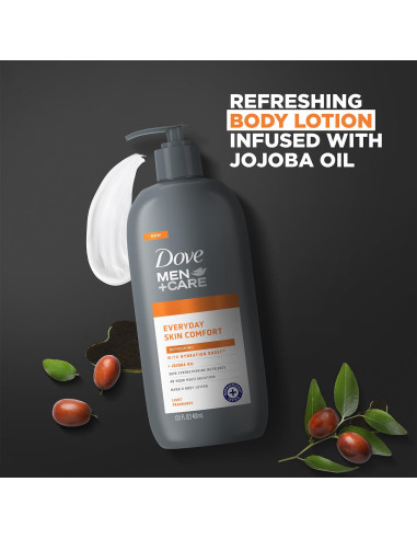 Loción Hidratante Dove Men+Care 2x400ml - Piel Seca