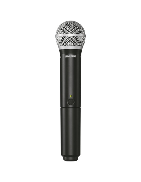 Sistema de micrófono inalámbrico Shure BLX24 PG58 - 100 m alcance Sistema de micrófono inalámbrico Shure BLX24 PG58 - 100 m alcance
