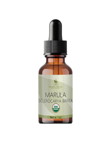 Aceite de Marula Orgánico Puro 28.35 g - Hidratante Facial y Capilar