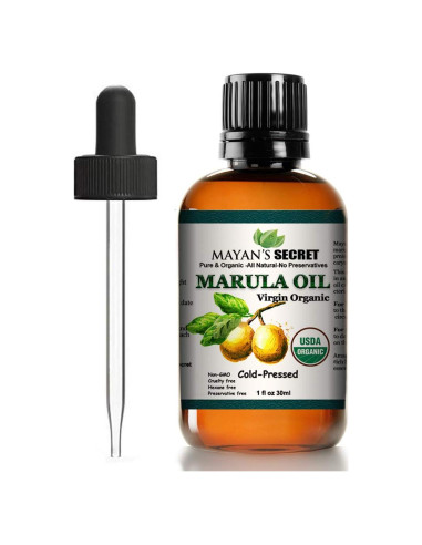Aceite de Marula Orgánico Mayan's Secret 30ml Virgen Prensado en Frío