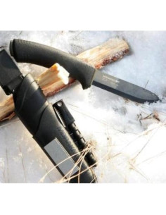 Cuchillo de Supervivencia Bushcraft Morakniv con Funda y Encendedor 2