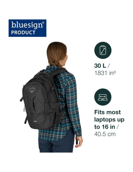 Mochila para Laptop Osprey Comet 30L Unisex Alpaca Tan Mochila para Laptop Osprey Comet 30L Unisex Alpaca Tan