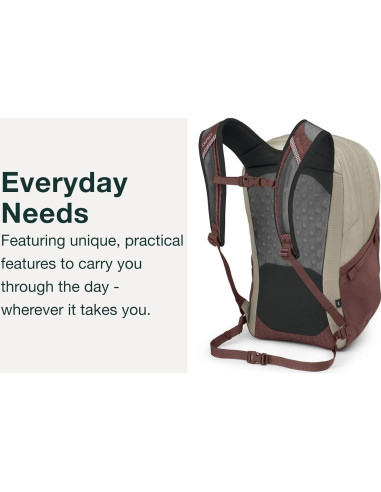 Mochila para Laptop Osprey Comet 30L Unisex Alpaca Tan