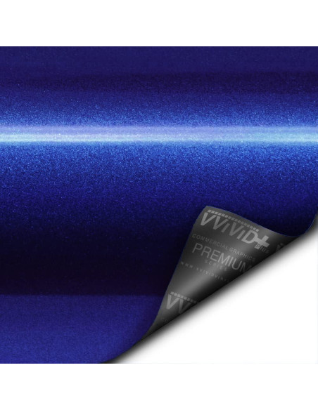 Vinilo VViViD Ultra Gloss Azul Perla 0.3m x 1.5m para Autos Vinilo VViViD Ultra Gloss Azul Perla 0.3m x 1.5m para Autos