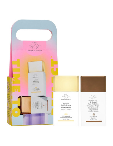 Kit Drunk Elephant Time to Reflect - B-Goldi y D-Bronzi 30 ml