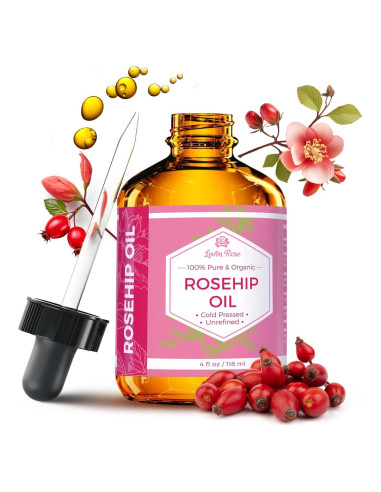 Aceite de Rosa Mosqueta Leven Rose 118 ml Puro Hidratante