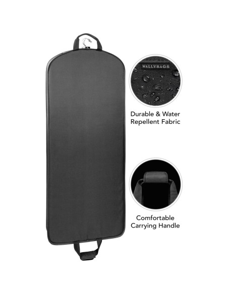 Bolsa de Viaje Deluxe WallyBags 152 cm Negra para Prendas Bolsa de Viaje Deluxe WallyBags 152 cm Negra para Prendas