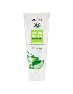 Gel Exfoliante MOIRA Semilla de Cáñamo y Aloe Vera 190g