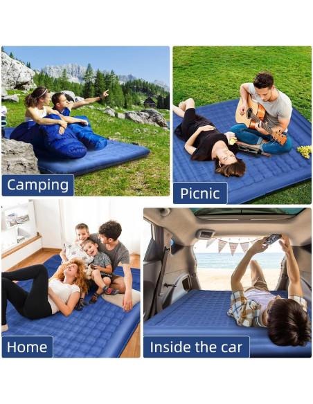 Colchoneta de Camping LILTSDRAE Inflable 200x137 cm con Bomba Colchoneta de Camping LILTSDRAE Inflable 200x137 cm con Bomba